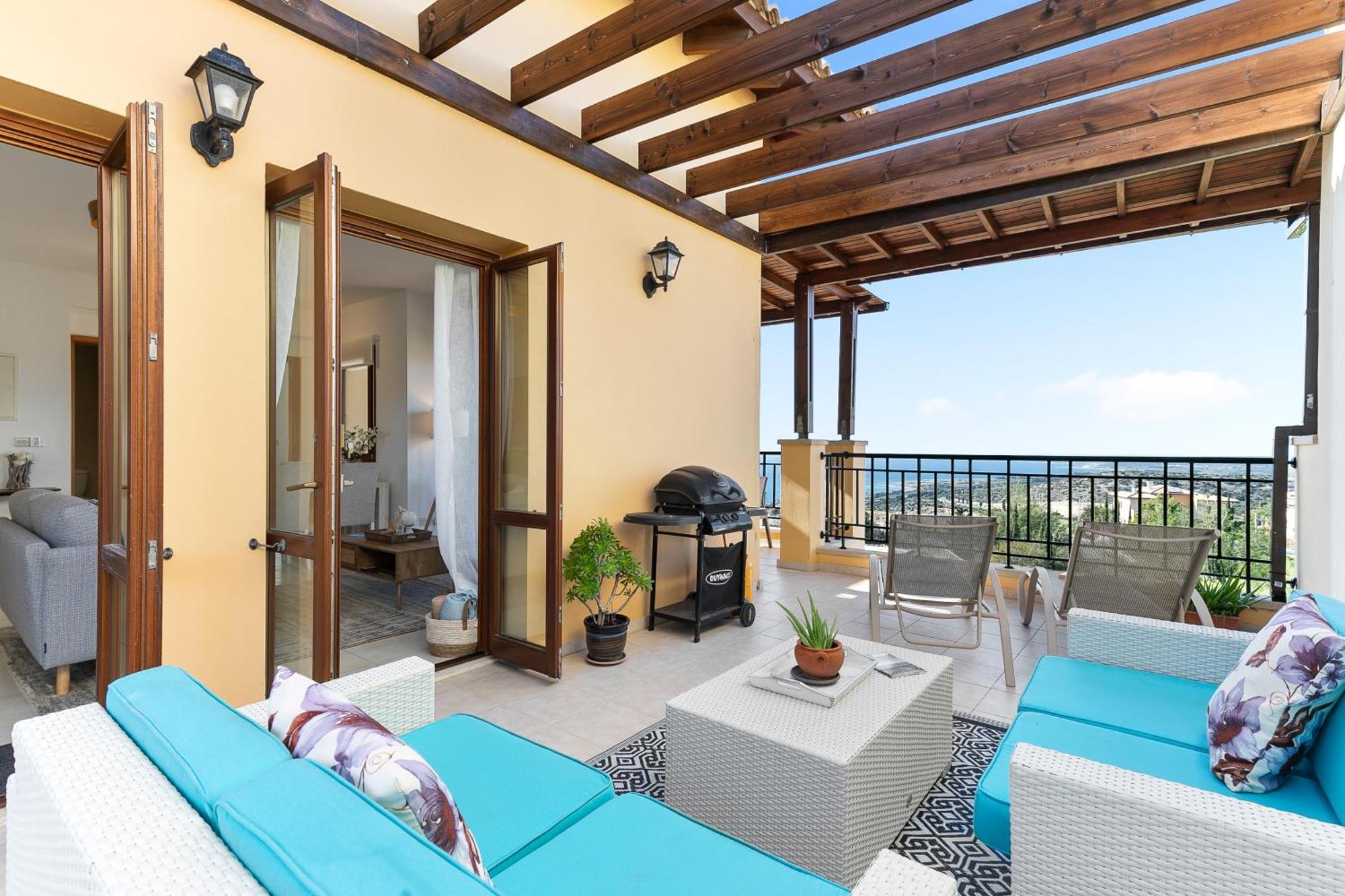 1 Bedroom Apartment Pyrgos With Beautiful Sea And Sunset Views, Aphrodite Hills Resort Kouklia Exterior photo